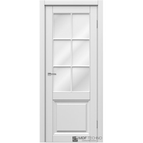 Межкомнатная дверь эмаль STEFANY 3008 Стефани МДФ техно - Белый