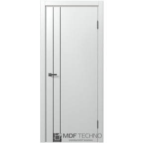 Межкомнатная дверь эмаль STEFANY 5012 Стефани МДФ техно - Ral 7047