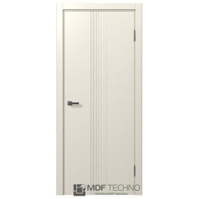 Межкомнатная дверь эмаль STEFANY 1208 Стефани МДФ техно - Ral 9001