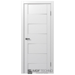 Межкомнатная дверь эмаль STEFANY 6006 3D Стефани МДФ техно - Белый