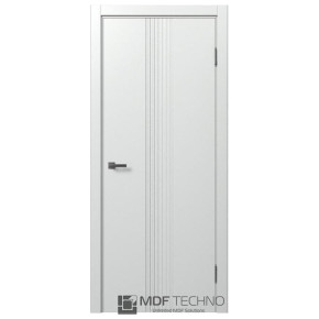 Межкомнатная дверь эмаль STEFANY 1208 Стефани МДФ техно - Ral 7047