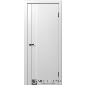 Межкомнатная дверь эмаль STEFANY 5012 Стефани МДФ техно - Белый