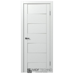 Межкомнатная дверь эмаль STEFANY 6006 3D Стефани МДФ техно - Ral 7047