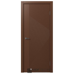 Межкомнатная дверь эмаль STEFANY 1206 Стефани МДФ техно - Ral 8011