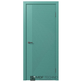 Межкомнатная дверь эмаль STEFANY 1206 Стефани МДФ техно - Ral 6033