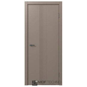 Межкомнатная дверь эмаль STEFANY 1208 Стефани МДФ техно - Ral 7006