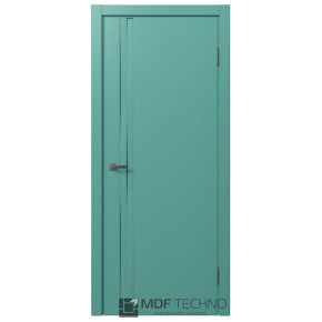 Межкомнатная дверь эмаль STEFANY 6007 3D Стефани МДФ техно - Ral 6033