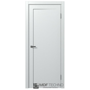 Межкомнатная дверь эмаль STEFANY 6005 3D Стефани МДФ техно - Ral 7035