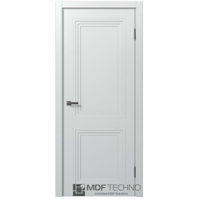 Межкомнатная дверь эмаль STEFANY 3502 Стефани МДФ техно - Ral 7035