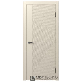 Межкомнатная дверь эмаль STEFANY 1206 Стефани МДФ техно - Ral 1013