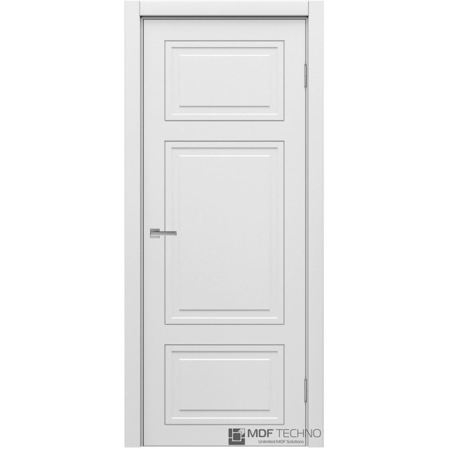 Межкомнатная дверь эмаль STEFANY 3105 Стефани МДФ техно - Белый