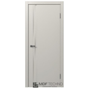 Межкомнатная дверь эмаль STEFANY 6007 3D Стефани МДФ техно - Ral 7044