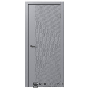 Межкомнатная дверь эмаль STEFANY 1206 Стефани МДФ техно - Ral 7040