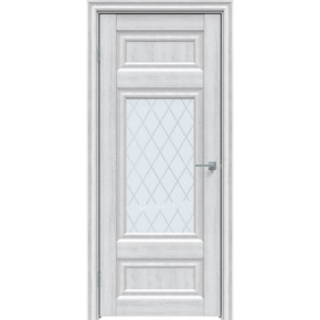 Межкомнатная дверь экошпон Triadoors F 589 (Future) - Дуб патина серый