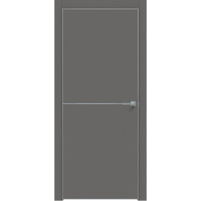 Межкомнатная дверь экошпон Triadoors C 709 (Concept) - Медиум Грей