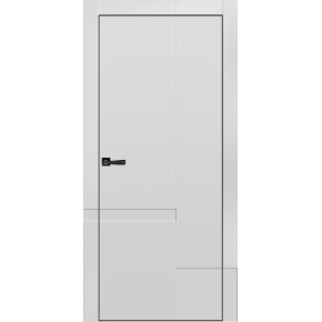 Дверь межкомнатная эмаль Новелла 5+ - Белый