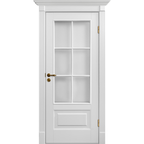 Дверь межкомнатная эмаль Палацио 10 - Белый