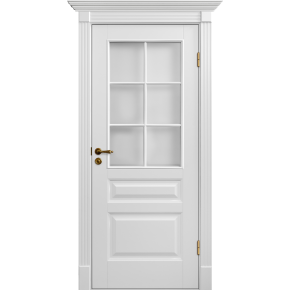 Дверь межкомнатная эмаль Авалон 6 - Белый