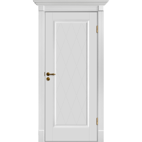 Дверь межкомнатная эмаль Премьера 21 - Белый