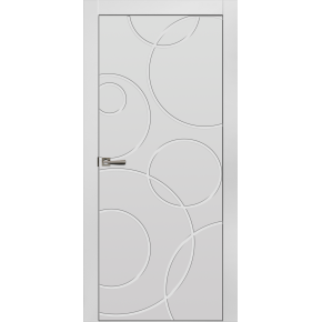 Дверь межкомнатная эмаль Граффити 8 - Белый