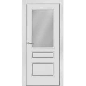 Дверь межкомнатная эмаль Астория 8 - Белый