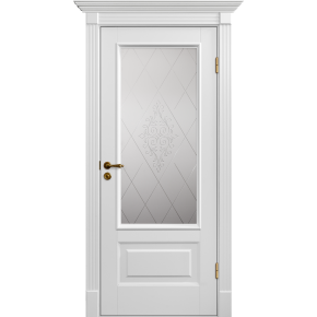 Дверь межкомнатная эмаль Палацио 12 (Версаль) - Белый