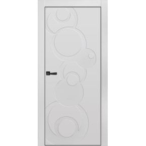 Дверь межкомнатная эмаль Новелла 7 - Белый
