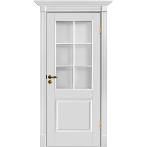 Дверь межкомнатная эмаль Премьера 2 - Белый