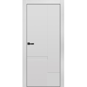 Дверь межкомнатная эмаль Новелла 5 - Белый