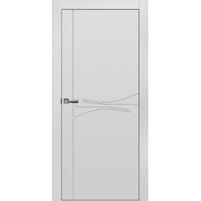 Дверь межкомнатная эмаль Граффити 1 - Белый