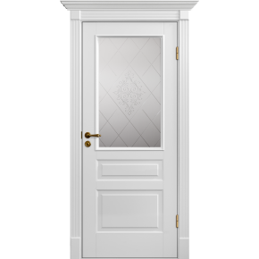 Дверь межкомнатная эмаль Палацио 8 (Версаль) - Белый