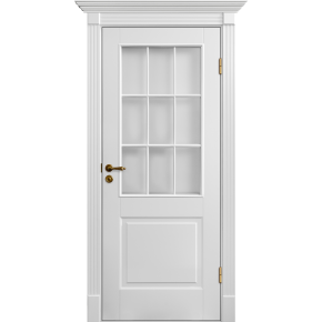 Дверь межкомнатная эмаль Палацио 3 - Белый