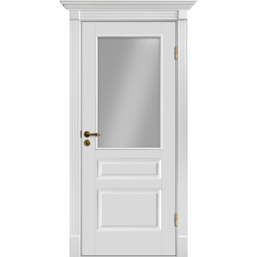 Дверь межкомнатная эмаль Премьера 8 - Белый