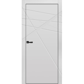 Дверь межкомнатная эмаль Новелла 6+ - Белый