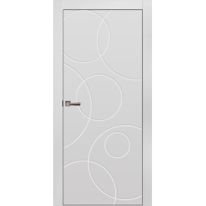 Дверь межкомнатная эмаль Граффити 7 - Белый