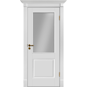 Дверь межкомнатная эмаль Премьера 4 - Белый