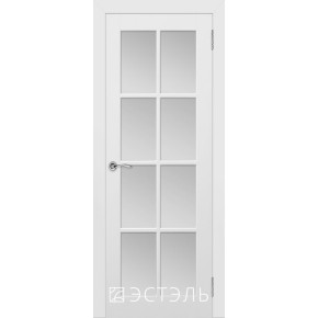 Дверь межкомнатная эмаль Эстель Порта ДО - Белая эмаль