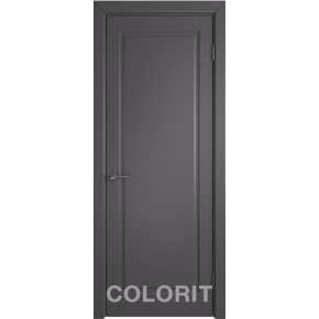 Дверь межкомнатная эмаль Колорит К3 COLORIT ДГ - Графит эмаль